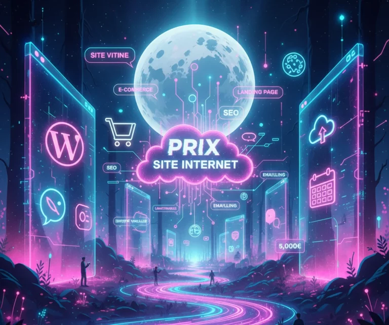 Le prix d'un site web complet - Sabrina Dos Santos